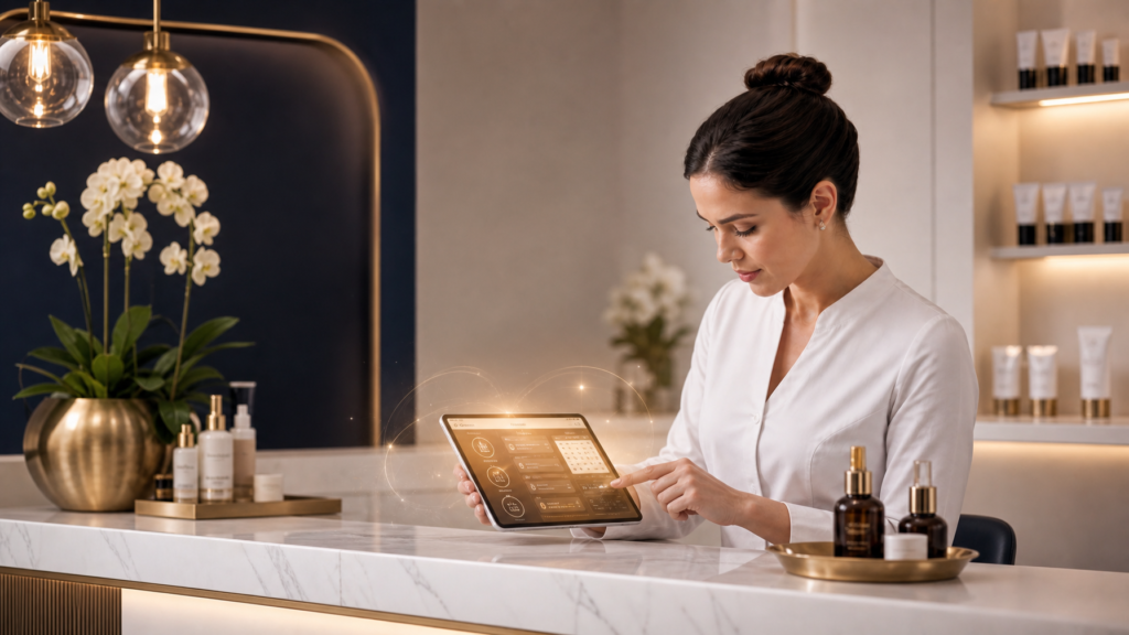 LEO Innovate vs GlossGenius software comparison for beauty and wellness businesses