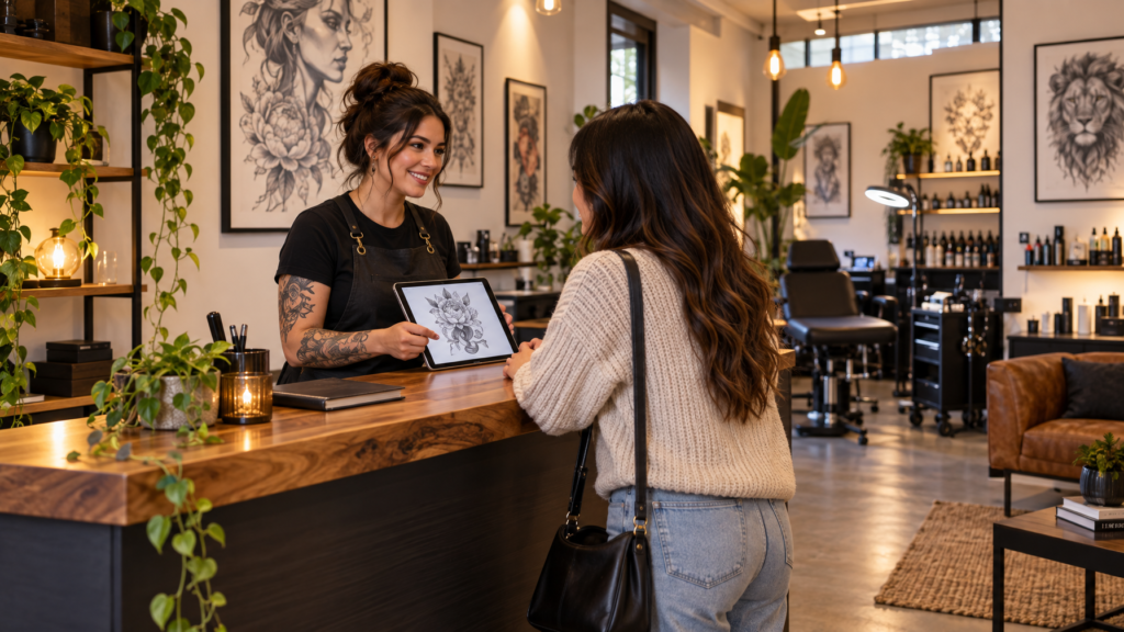How Tattoo Shops Manage Walk-Ins, Flash Days, and Custom Consults Without Shop Floor Chaos