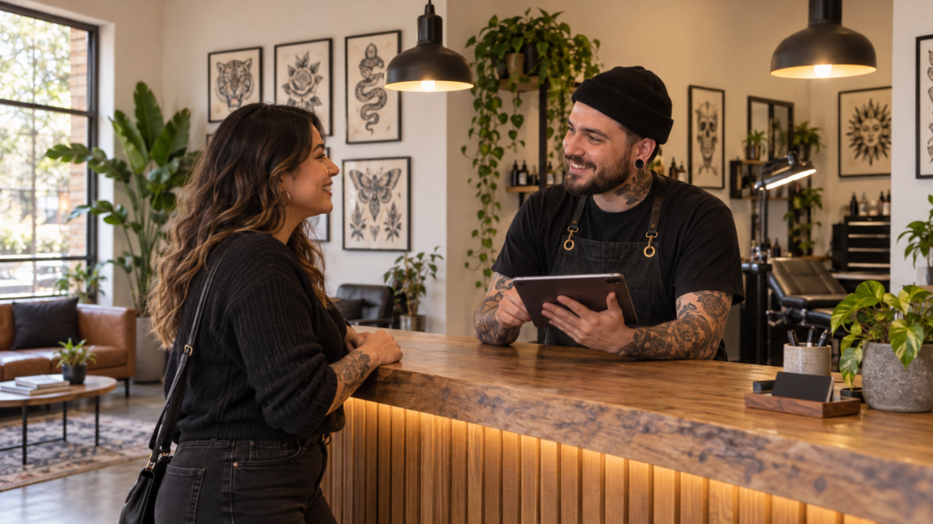 Tattoo Studio Client Intake: How Digital Waivers, Deposit Locks, and Automated Aftercare Elevate Your Shop